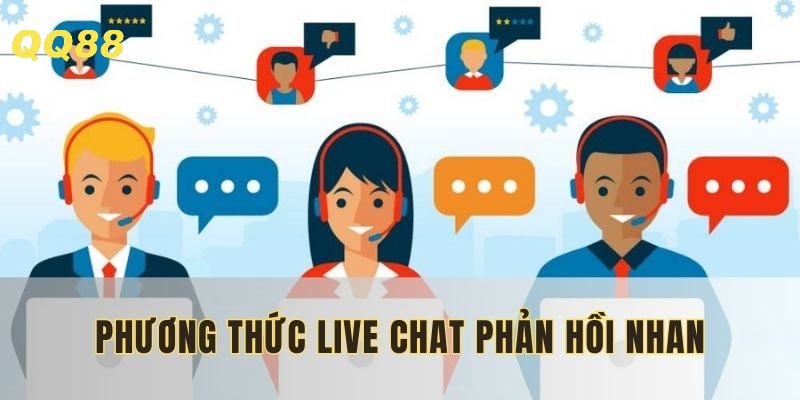Phương thức được chăm sóc khách hàng trả lời nhanh